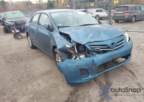 2013 Toyota Corolla Le из США, поврежденный, VIN 5YFBU4EE1DP115646